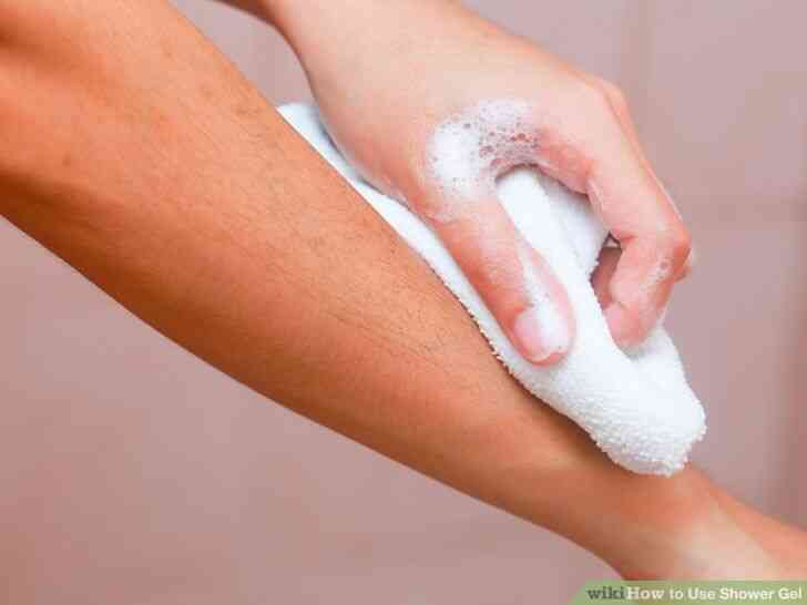 Image intitulée Utilisation du Gel Douche à l